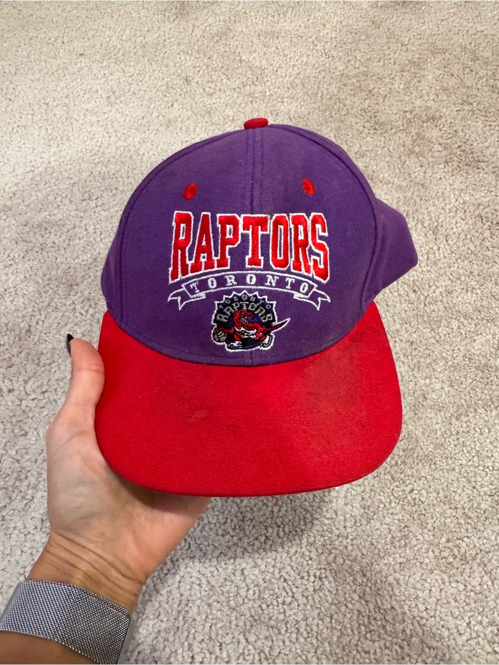 Vtg Toronto Raptors Cap